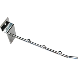 Giá Treo Quần Áo Bằng Nhôm Màu Bạc Gắn Tường, Cửa Hàng Bán Lẻ Quần Áo Hai Mục Đích Phòng Ngủ, Đồ Ăn Nhẹ, Giá Treo Vớ - Product Image 4