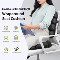 Coussin de massage 3D à air chaudement recommandé, tapis/rembourrage de siège à air pour le modelage et l'embellissement des fesses