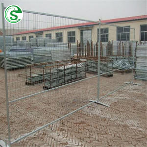 Valla Temporal de Canadá, Barrera Móvil Resistente de Acero Galvanizado <span class=keywords><strong>para</strong></span> Obras de Construcción - Product Image 3