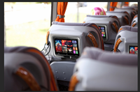 Écran arrière de siège d'autobus de luxe de système de Vod sans fil de 9/10 pouces
