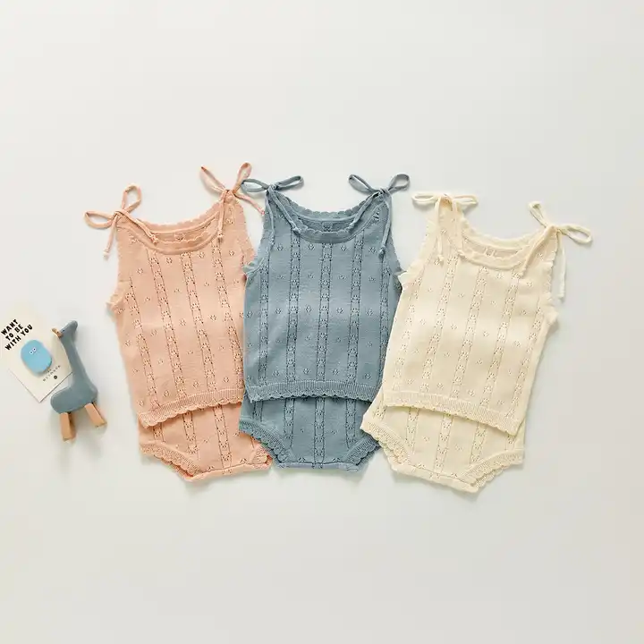 y108093 baby sweet cotton knit strap