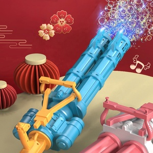 Machine à bulles électrique en plastique à succès sur TikTok, pistolet à bulles automatique pour enfants de 5 ans et plus, jouet de Noël - Product Image 2