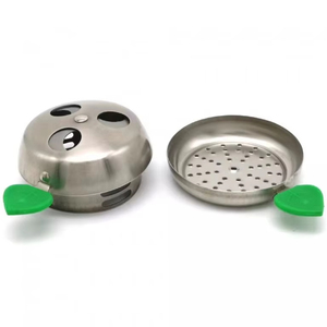 Dispositivo de gestión de calor AOT HMD más vendido, acero inoxidable, APPLE TOP, controlador de quema de carbón <span class=keywords><strong>Cachimba</strong></span>, accesorios para <span class=keywords><strong>cachimba</strong></span>, Shisha - Product Image 1