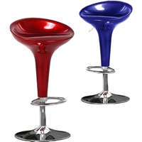 Tabouret de bar moderne, siège haut réglable, chaise de dossier, tabouret haut de magasin mobile, chaise de bar de comptoir de réception