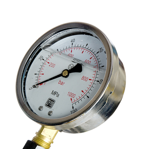Pompe à huile haute pression à double effet manuelle CP-150S avec roues, 70 MPa, pompe manuelle hydraulique - Product Image 2