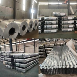 Tôle d'acier galvanisé ondulé de calibre <span class=keywords><strong>14</strong></span>, norme ASTM, 4x8 <span class=keywords><strong>pieds</strong></span>, pour clôture de chantier, entrepôt industriel - Product Image 6