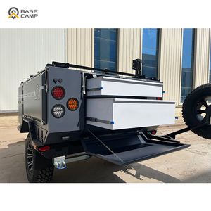 Tente Remorque Camping Hors Route Camper Camion Pliant Pop up Pliable <span class=keywords><strong>Caravane</strong></span> Overland Overlanding <span class=keywords><strong>Basecamp</strong></span> Remorque Campeurs Pliants - Product Image 5
