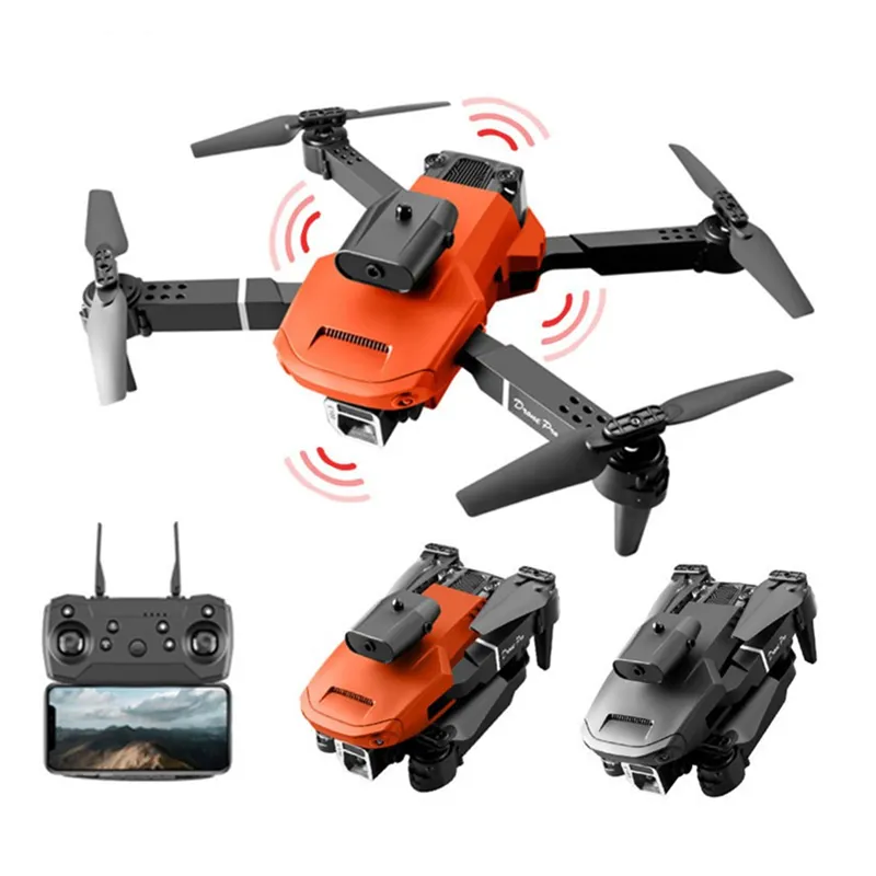 Mini Dron teledirigido 4K con cámara HD, Wifi, FPV, cuatro lados, infrarrojos, prevención de obstáculos, Quadcopter plegable, helicóptero, juguete para niños