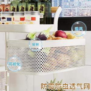 Étagère de rangement multi-niveaux Najia Kitchen en acier carbone, type chariot rotatif sur pied pour le rangement et l'organisation des aliments, des fruits et des légumes - Product Image 4