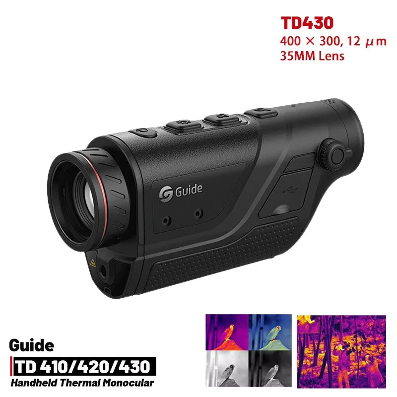 كاميرا تصوير حراري Td430 للحصول على الرؤية الليلية والتصوير الحراري أحادية العدسة كاميرا حرارية محمولة تعمل بالواي فاي