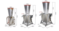 Industriële Automatische Fruitblender (8l/20l/30l) Vruchtenpulp Sap Machine Groentepersmachine-Voor Fruitverwerkingsbedrijf