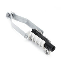 Pince de tension isolante de type cale NXJG 1 2 3 4 en alliage d'aluminium, pince d'ancrage de terminaison pour câble aérien isolé ABC 35-240 mm²