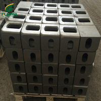 Verrouillage latéral à torsion pour coin de conteneur standard