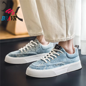 Zapatos Casuales para Hombre 2025, con Suela Gruesa, Diseño Personalizado de Fábrica, Forro de Malla Transpirable, Material Superior de Lona - Product Image 4