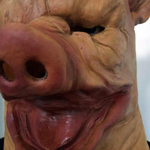 Máscara de Látex para Disfraces, Divertida, de Animales, Cerdo, Halloween y Navidad, Terror, <span class=keywords><strong>Mago</strong></span>, Fantasma, Monstruo - Product Image 4