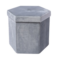 Rangement personnalisé pliable repose-pieds tabouret rectangle pouf gain de place profond rembourré pouf cube carré