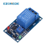 DC 5V 12V Module de capteur d'eau de pluie Module de commande de relais capteur de pluie Module de détection de gouttes de pluie d'eau pour Kit Robot
