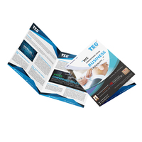 Conception et impression personnalisées de manuels d'échantillons de livres promotionnels d'entreprise, de dépliants promotionnels, de brochures de livres à couverture rigide
