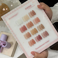 SUUSEEGEL 2026 Nouveau Kit de Gel UV Multicolore Effet Gelée 12 Couleurs Haute Qualité Non Toxique pour Salon de Manucure Vente en Gros ODM/OEM