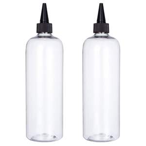 1oz 2oz 3oz 4oz 5oz 8oz 12oz 16oz <b>Plastic</b> PET <b>Squeeze</b> <b>Bottle</b> With Twist Top Cap 30 50 60 80 100 150 200Ml <b>Squeeze</b> Dropper <b>Bottle</b> - Product Image 1