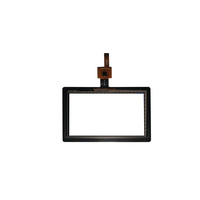 Module tactile LCD industriel 5 pouces avec lentille de protection personnalisée, performances étendues de température pour applications médicales et terminaux en libre-service
