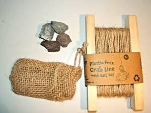 <span class=keywords><strong>Ligne</strong></span> de crabe en bois sans plastique avec sac à appâts PAS DE CROCHETS Attrape-crabe en forme de H Pêche Bord de mer <span class=keywords><strong>Jouet</strong></span> de vacances - Product Image 5