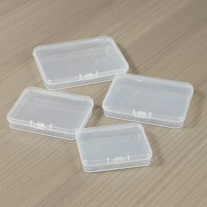 Rectangular Plastic <b>Storage</b> <b>Box</b> With Lid For Office Desktop Organizing <b>Small</b> Parts Accessories Hardware Tools PP Material - Product Image 1