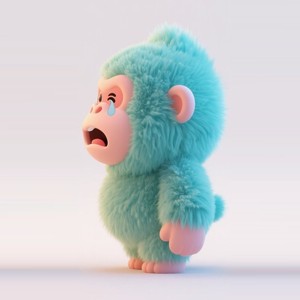 Hot-bán OEM tùy chỉnh mini dễ thương phim hoạt hình động vật hình đồ chơi Vinyl mặt đồ chơi sang trọng nhồi bông đồ chơi với bao bì cho hiển thị - Product Image 2