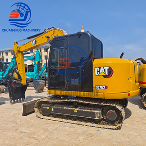 Mini-excavatrice 307E2 modèle 2023 avec godet de terrassement de 0,33 m³ de capacité, poids opérationnel de 7 tonnes, composant moteur d'occasion - Product Image 1