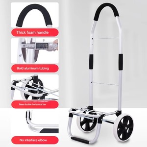 <span class=keywords><strong>Chariot</strong></span> de courses <span class=keywords><strong>pliable</strong></span> en plastique et aluminium avec roues, isolant, extensible, détachable, pour marché, vente en gros - Product Image 5