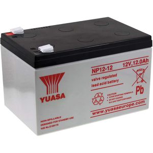 Per Yuasa NP12-12VRLA industriale batteria al piombo 12V 12Ah capacità 151x98x97.5mm manutenzione libera tipo sigillato per Inverter UPS - Product Image 1