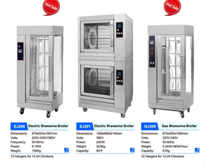 Machine à griller automatique pour restaurant, 3/6/9 grilles, rôtissoire électrique multifonction pour poulet, à vendre - Product Image 6