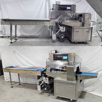 Machine d'emballage multifonctionnelle pour coussins, sachets alimentaires et emballages en papier, avec collage, étiquetage et pelliculage automatique, haute productivité