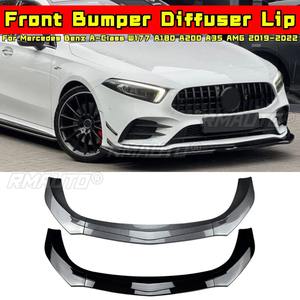 Kit de Carrocería para Mercedes Benz Clase A W177 A180 A200 A35 AMG 2019-2022, Cubierta de Parachoques Delantero, Divisor de Labio de Parachoques Delantero, Accesorios para Automóviles - Product Image 1