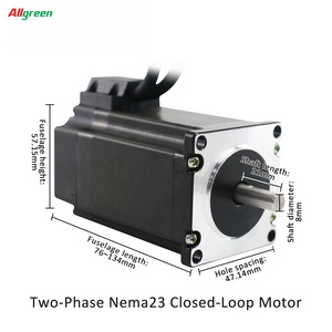 Allgreen DC24~48V 3/4A 1000PPR 1/1.5/2/2.2/3/3.5N.m 2Phase Nema23 <b>Stepper</b> <b>Motor</b> <b>Controller</b> Closed Loop <b>Stepper</b> <b>Motor</b> Drivers Kit - Product Image 3
