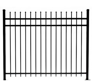 Easily Assembled <strong>Steel</strong> <strong>Fence</strong> <strong>Post</strong> And Square Tube Designs Outdoor Home Use Residential <strong>Steel</strong> <strong>Fence</strong> Panels - Product Image 4