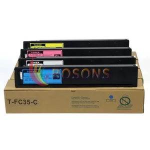 Zhuhai Bosons Snelle Levering Compatibel T-FC35 Fc35 Toner Cartridge Voor Toshiba E-Studio 2500c 3500c 3510c Cmyk Copier Toner