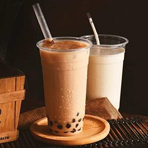 Emballage Individuel en Plastique Transparent pour Boba/Smoothie 0,45" X 9" |   Grands pailles jetables pointues de type Jumbo pour Bubble Tea - Product Image 3