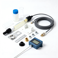Électrode pH industrielle en ligne NUO VISTA, sonde de capteur de pH universelle pour eaux usées et eau pure, compatible avec transmetteur de pH