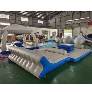 Chất lượng cao Inflatable nổi đảo nền tảng cho công viên nước tốt nhất Inflatable nổi nền tảng cho hồ - Product Image 3