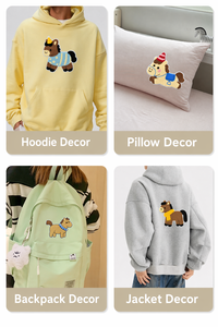 Parches Bordados de Chenilla con Diseño de Caballo Pequeño, Ecológicos, para Planchar en Ropa, Sombreros, Bolsos, Chaquetas, Camisetas, Venta al Por Mayor - Product Image 4