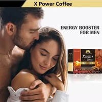 Café Maca Power Max OEM ODM, café énergétique au maca, poudre de café maca biologique, caféiné, goût neutre, pour hommes, emballage en boîte