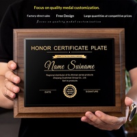 Médaille personnalisée en bois massif de noyer noir de qualité supérieure, gravée sur commande, pour réunions annuelles, anniversaires, compétitions