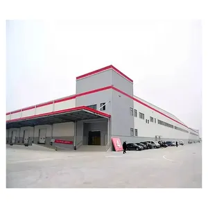 Li Xin 저렴한 건설 철골 구조 조립식 모듈 형 상업용 건물 헛간 창고 조립식 주택 창고