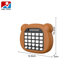 Console di Gioco Portatile per Bambini a Forma di Orsacchiotto/Panda Tre-in-Uno - Product Image 5