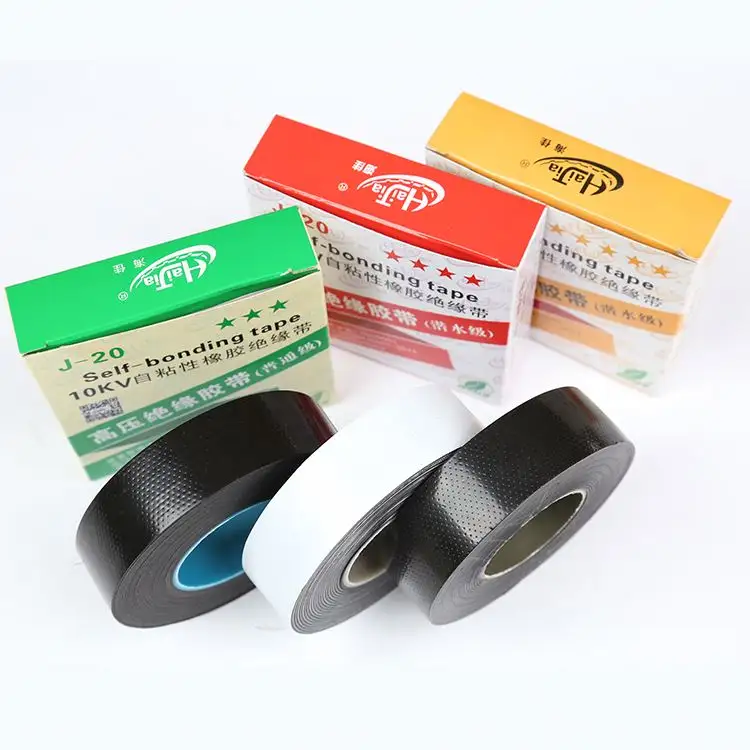 Super Strong Flame Retardant Rubber Insulation Tape Good Price High Voltage Electrical Tape Manufacturers