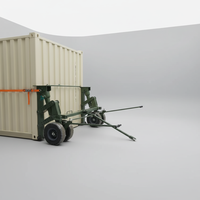 Système de levage de conteneurs maritimes extérieur à vérin hydraulique 32T pour le transport de conteneurs