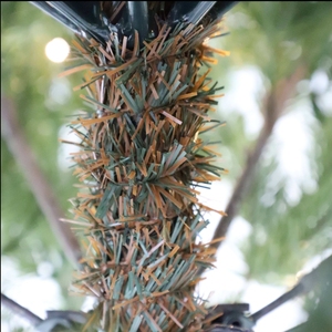 Sapin de Noël artificiel 2026 de qualité supérieure avec éclairage incandescent chaud haute densité et support métallique robuste pour les fêtes de Noël - Product Image 3