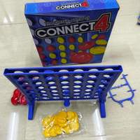 Jouets interactifs, jouets éducatifs en plastique de haute qualité sans bavures, jeu Connect 4, jeu quatre en ligne pour enfants et adultes