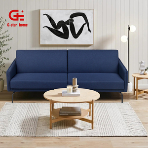 Hiện Đại 3 Chỗ Ngồi Ghế Sofa Đức Giường Vải Sofa Kiêm Giường <span class=keywords><strong>Futon</strong></span> - Product Image 1